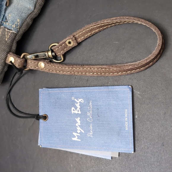Myra Bag Denim Collection Small Zippered Wristlet,NWT. - Picture 7 of 12